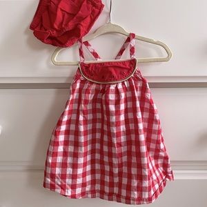 GYMBOREE Watermelon Dress & Diaper Cover